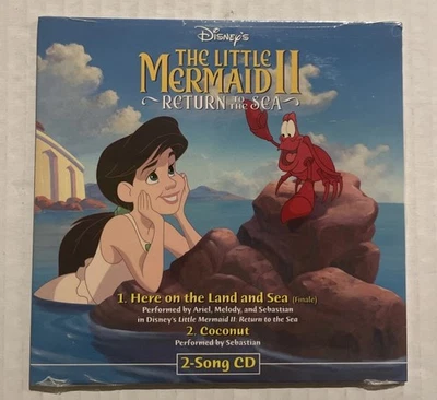 Disney's The Little Mermaid II: Return To The Sea 2-Song Vintage Sampler CD New - Image 1 of 2