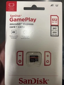 Switch 2 SanDisk Micro SD Express 512GB - Picture 1 of 1