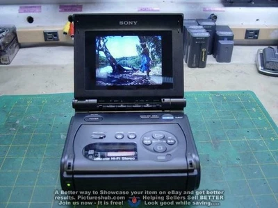 VideoWalkman Sony GV-S50 8mm Hi8 Estéreo HiFi VCR Completamente Restaurado ***90 Días de Garantía Foto 1 de 4