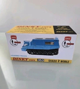 DINKY 353 UFO SHADO MOBILE 2 BOX FOR THE BLUE VERSION, ( MODEL NOT INCLUDED) . - Picture 1 of 3