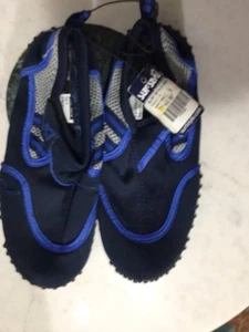 Surfstyle Kids Water Shoes Aqua Socks Blue/Black Youth Size 4 - Picture 1 of 14