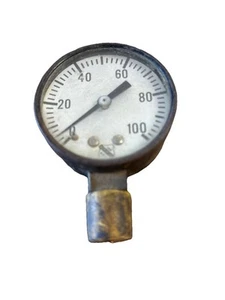 Ashcroft Vintage Pressure Gauge , AS IS UNTESTED - Picture 1 of 5