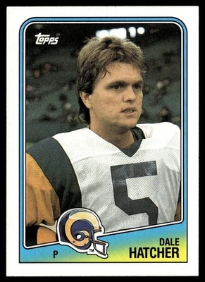 1988 Topps Dale Hatcher Los Angeles Rams #293 - Image 1 of 2