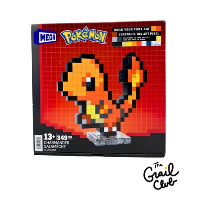 MEGA Pokémon Charmander Pixel Art Action Figure 349 pcs - New - Free Shipping - Image 1 of 4