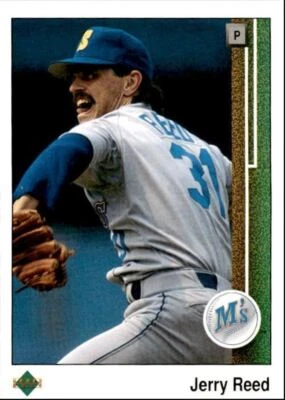 1989 Upper Deck Jerry Reed , Seattle Mariners #529 - Image 1 of 2