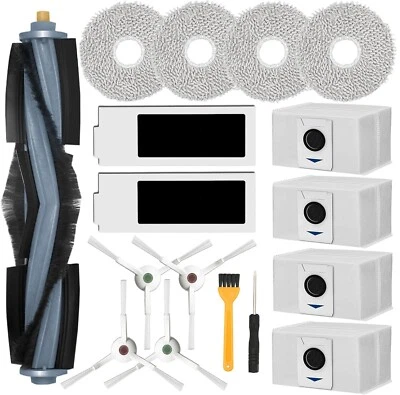 EDARTO ECOVACS Deebot Ersatzteile Zubehör für T20 omni, T20 Max, T20 Pro Saugroboter.