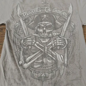 RARE Pirates of the Caribbean Walt Disney World Men's Small T Shirt Full Back - Picture 1 of 5