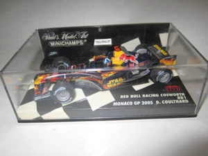 1/43 Minichamps Red Bull RB1 Cosworth Monaco GP 2005 D Coulthard 14 Used - Picture 1 of 7