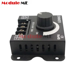 DC 12V 24V 8A/30A Einstellbarer Helligkeitsregler Schalter LED Dimmer Treiber - Bild 1 von 17