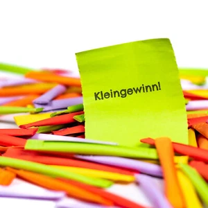 100 Regenbogenlose Tombola Lose Tombolalose Gewinnlose Röllchenlose Kleingewinn - Bild 1 von 6