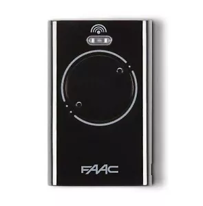 FAAC XT2 868 SLH LR 787009 Automation Portal Remote Control 2 Channel 868MHz Black - Picture 1 of 1