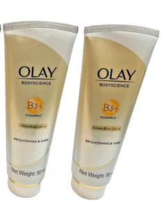 2X OLAY BODYSCIENCE B3+ Hyaluronic Acid Creme Body Lotion  90ml (3 oz) - Picture 1 of 1