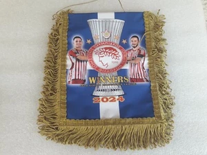 OLYMPIACOS Wimpel EUROPA CONFERENCE LEAGUE WINNER OLYMPIAKOS PIREUS #10 NEU - Bild 1 von 2