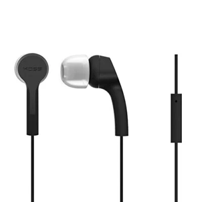 Koss KEB9IK Wired Earphones Black - Image 1 of 4