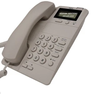 NEC AT-50 (WH) TEL Analog Phone - Caller ID -White, Part# 640021 NEW lot of 20 - Picture 1 of 1