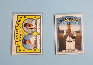 2021 Topps Heritage Error Card Lot x2 Tejada + Taveras RC und Justin Dunn - Bild 1 von 2