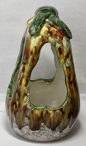 Ceramic Cut-Out Art Pear(?) Made in Italy 9”T x 5”W in Excellent Used Condition - Picture 1 of 7