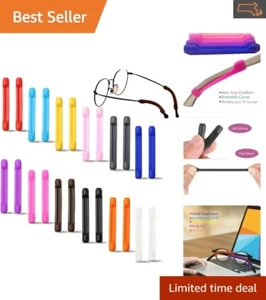 Comfortable Eyeglass Anti-Slip Holder - Soft Silicone Retainer for Kids & Adults - Picture 1 of 9