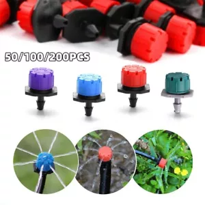 Lotto Irrigatore Irrigatore Micro Gocciolatore Regolabile Emettitore Gocciolatore - Foto 1 di 24
