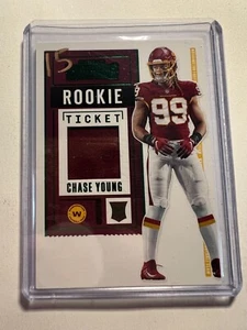 K13,041 - 2020 Panini Contenders Rookie Ticket Swatches #2 Chase Young Jersey - Picture 1 of 1