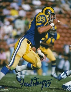 Autographed FRED DRYER Los Angeles Rams 8x10 Photo w/COA - Picture 1 of 1