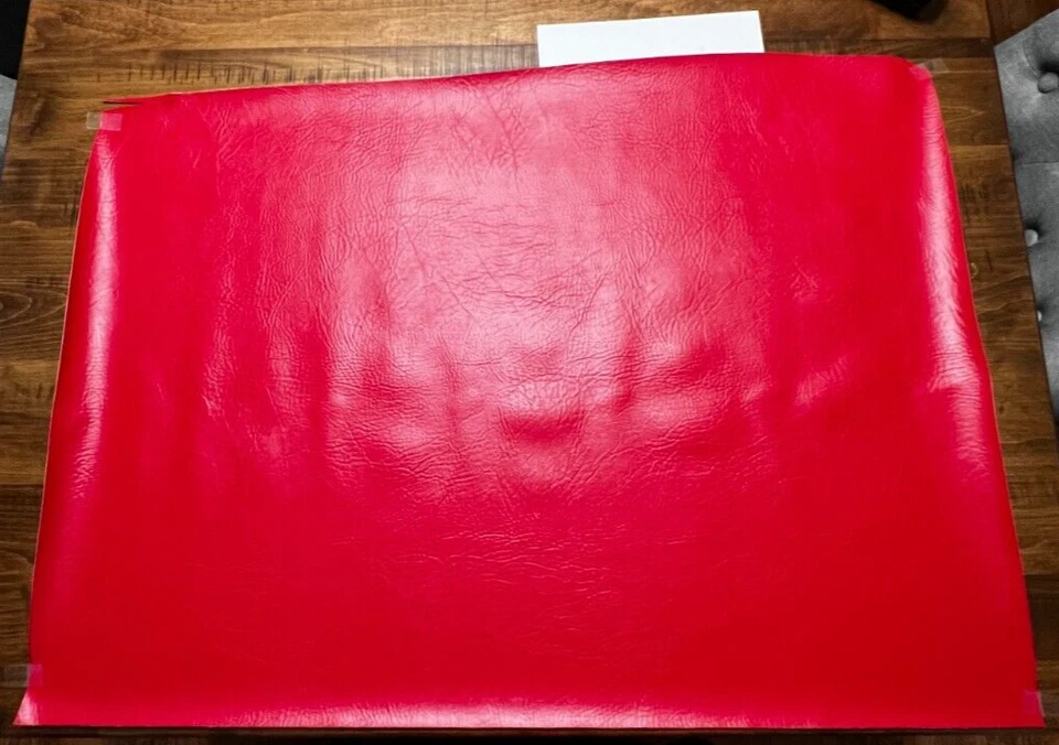 Spradling Proquinal RED #568860 Marine Grade Quality Upholstery 23 1/2 Inch X 35 - Image 1 of 4