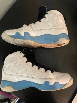 Talla 10.5 - Air Jordan 9 Retro 2010 Azul Polvo Foto 1 de 4
