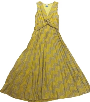 Nuevo Vestido Tejido Missoni Pasarela Colección Plisada Foto 1 de 4