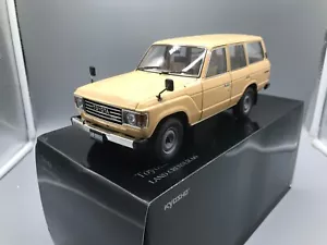Modelli auto 1:18 Kyosho Toyota Land Cruiser 60 con IMBALLO ORIGINALE - Foto 1 di 9