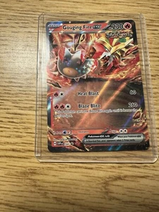 Gouging Fire ex 144 Sv: Scarlet & Violet Promo Cards Holo - Picture 1 of 2