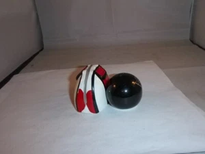 Bowlingkugel & Tasche Salz & Pfefferstreuer Set mit Stopfen - Bild 1 von 8