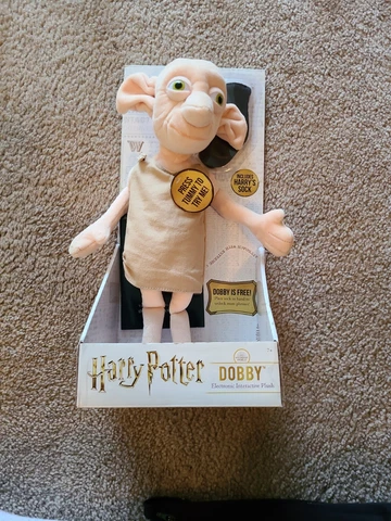 New Harry Potter Dobby️ Electronic Interactive Plush Noble Collection Cover