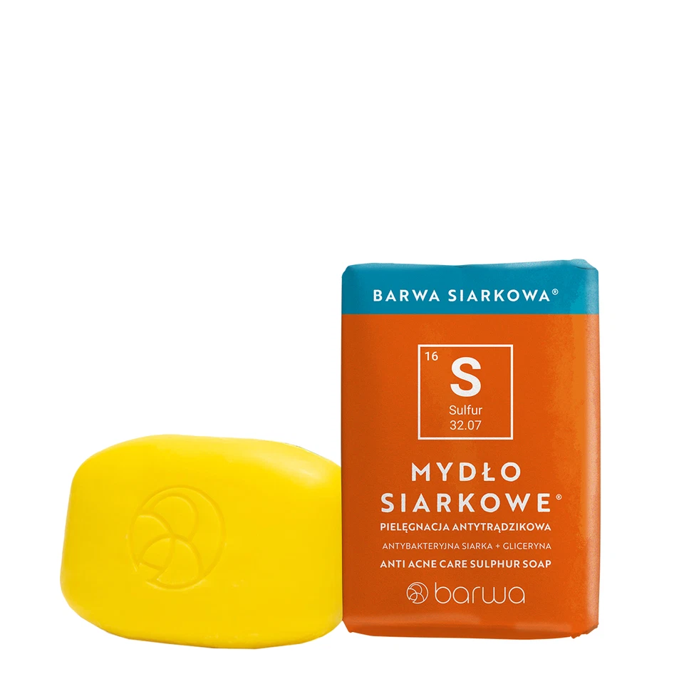 Barwa Siarkowa Soap Anti Acne Sulphuric Mydlo Siarkowe 100g