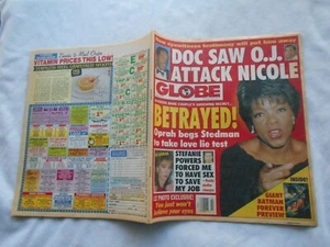 GLOBE Magazine-JUNE 6,1995 OPRAH WINFREY - Picture 1 of 2