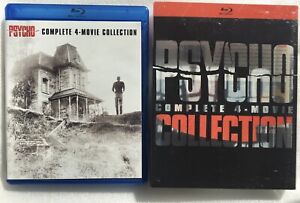 Psycho 4-Movie Complete Collection (Blu-ray, 4-disc Set) w/ Slipcover