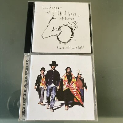 Ben Harper 2 💿 LOT: There Will Be Light & Burn To Shine VG   Fast 🚚 - Image 1 of 3
