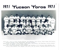 1971 TUCSON TOROS 8X10 TEAM PHOTO PCL  BASEBALL USA ARIZONA 