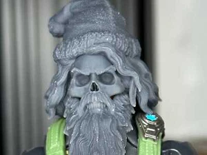 Santa Skull GI Joe Clasificado Escala 1/12 Cabeza Mezco Sin Pintar Leyendas 1:12 Mito - Imagen 1 de 6