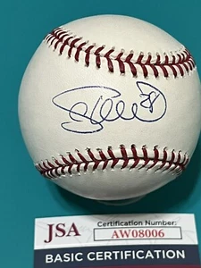 JSA REDSOX SHEA HILLENBRAND AUTOGRAPHED OFFICIAL MAJOR LEAGUE BASEBALL - Picture 1 of 4