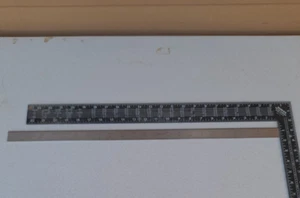 Vintage 24" STARRETT No 16R Grad Steel Straight Edge. USA Machinist Tool - Picture 1 of 17