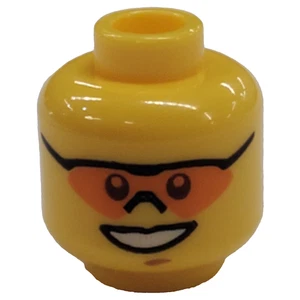 Lego Minifigura Cabeza Con Gafas de Sol Naranja NUEVO Anuncio 11/20/2025 - Imagen 1 de 1