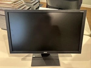 Acer V246HQL 24” LED Backlit Widescreen Monitor 1920x1080 Full HD HDMI VGA - Picture 1 of 5