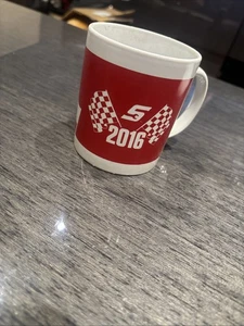 Snap On Tools Racing White Small Ceramic Coffee Mug Red & White 2016 - Picture 1 of 2