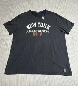 Polo Ralph Lauren New York Athletic Department T-Shirt- Black, Size: XXL- NWT - Picture 1 of 11