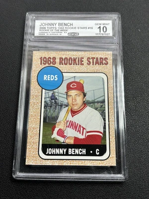 Johnny Bench 2006 Topps Rookie Stars CCG 10 - Изображение 1 из 2
