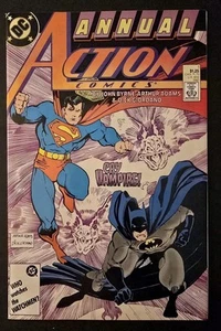 Action Comics Annual #1 (1987) Arthur Adams/John Byrne! NM Copy  - Picture 1 of 12