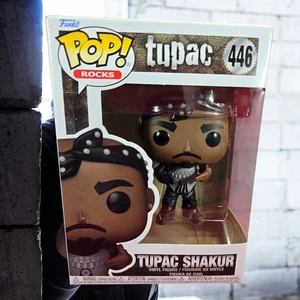 Tupac Shakur funko # 446 (nib)With Pop Protector  - Picture 1 of 7