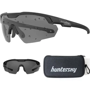 HTS Hunter Ski S59 Anti-Fog Polarized Tactical Sunglasses Military Grade Eye Pro - Picture 1 of 7