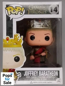 14 Joffrey Baratheon - Game of Thrones - Box Damaged Funko POP - Picture 1 of 2