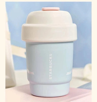 New China Starbucks 2024 Princess High Tea Series 12oz Blue SS Tumbler - Image 1 of 4